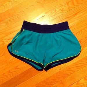 SALE Bright Under Armour Running Shorts